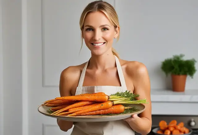 Video thumbnail for Garlic-Roasted Carrots