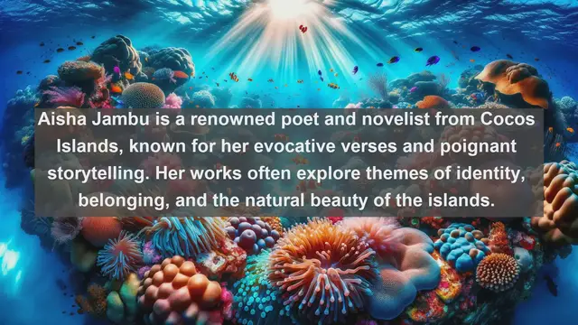 Video thumbnail for Unveiling Literary Treasures: Top 10 Famous Writers from Cocos Islands