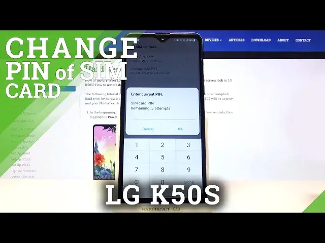'Video thumbnail for LG K50S – Add PIN-Code for SIM Card & Activate SIM-Lock Feature'