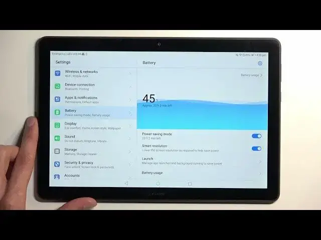 'Video thumbnail for How to Activate Power Saving Mode on Huawei Mediapad T5'