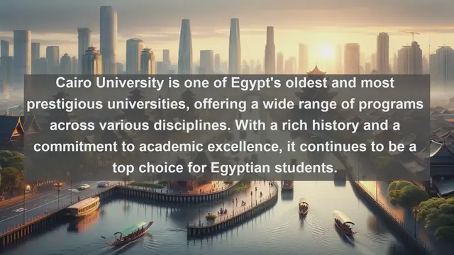 Video thumbnail for Unveiling Excellence: Top 10 Favorite Universities in Egypt
