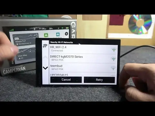 Video thumbnail for Unleash Connectivity: Connecting to WiFi on GARMIN CamperVan GPS!