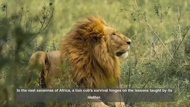 Video thumbnail for 10 Essential Survival Skills Lion Cubs Learn from Their Mothers