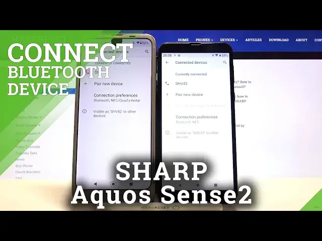 'Video thumbnail for How to Connect Bluetooth Device with SHARP Aquos Sense2 – Bluetooth Connection'