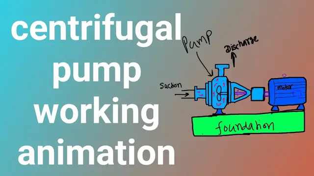 Video thumbnail for centrifugal pump working animation @chemicalengineeringcourses6