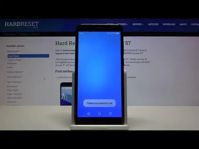 Video thumbnail for How to Change Device Theme on Archos Access 57 – Install New Theme