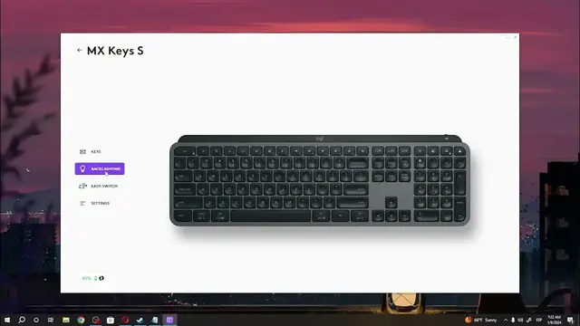 Video thumbnail for How To Enable & Disable Backlight In Logitech MXKeys S