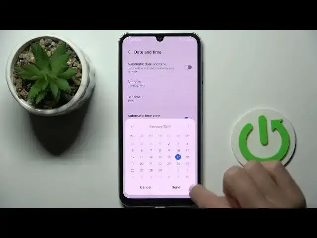'Video thumbnail for How to Change Date and Time on SAMSUNG Galaxy F34'