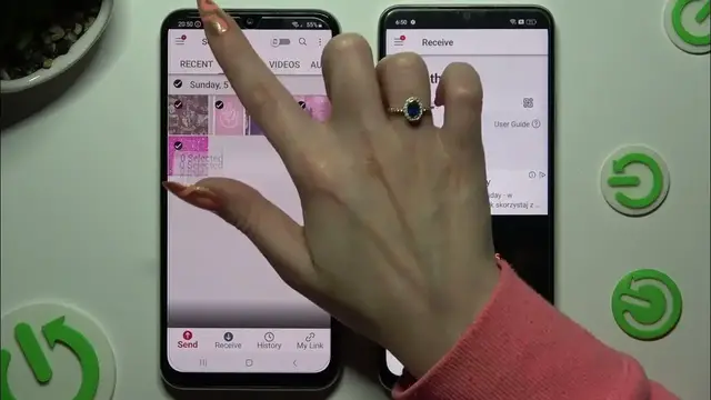 Video thumbnail for Transfer files Samsung Galaxy M34 to an Android Device {Send anywhere}