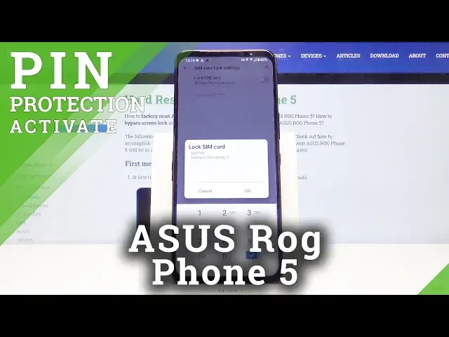 'Video thumbnail for How to Lock SIM Card with SIM PIN in ASUS ROG Phone 5 – Set Up SIM PIN'
