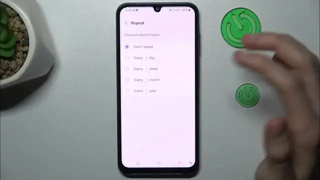 'Video thumbnail for How to Add Event To Calendar on SAMSUNG Galaxy A15'