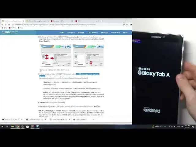 Video thumbnail for Bypass Google Verification SAMSUNG Android 7 / 8 / 9 in 2023 - Unlock FRP SAMSUNG Galaxy Tab A8