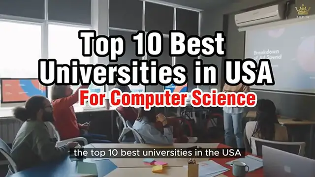 Video thumbnail for Top 10 Best Computer Science Universities in USA -  Study in USA