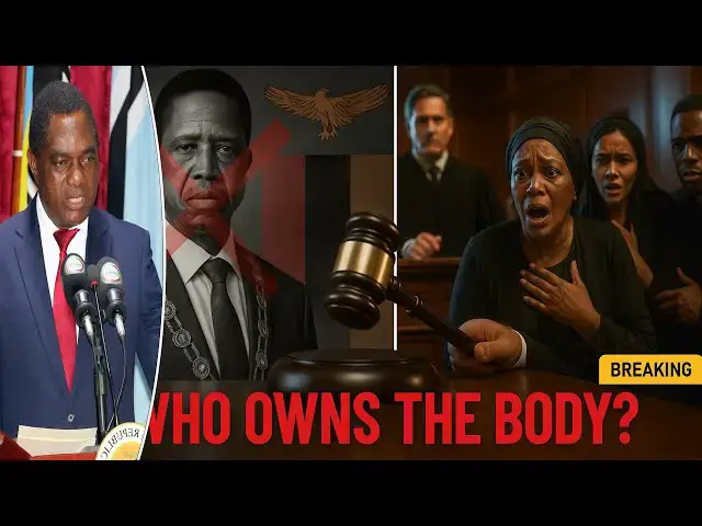 Video thumbnail for EXCLUSIVE: Body Viewing of Edgar Chagwa Lungu's Remains in South Africa#ShockSpill