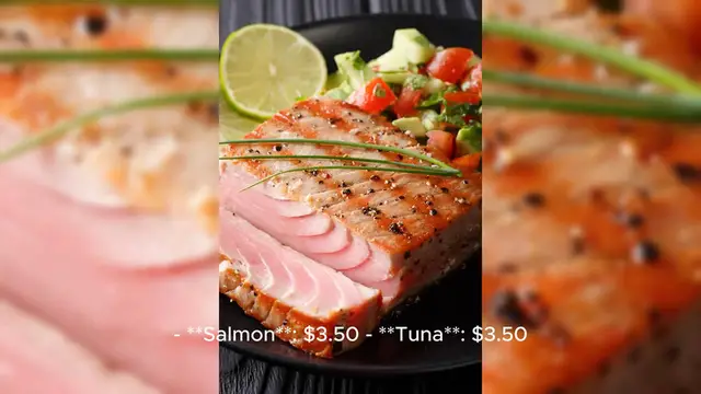 Video thumbnail for Sushi King Menu Prices