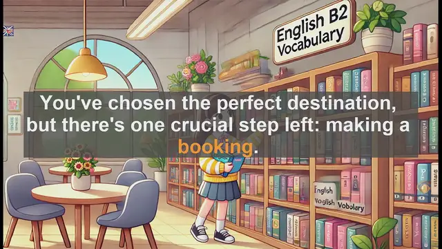 Video thumbnail for 1500 Must Know CEFR B2 Vocabulary - Understanding 'Booking': From Vacations to Everyday Use