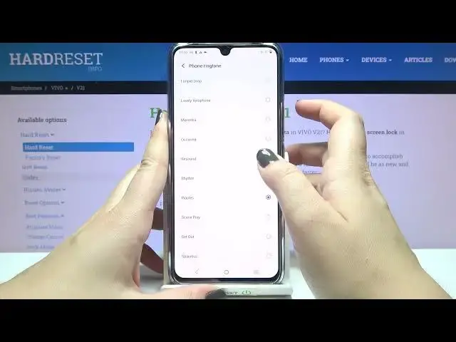 Video thumbnail for How to Change Ringtone of VIVO V21 - Pick Melody for Incoming Calls