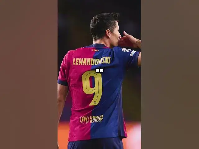 Video thumbnail for SOLO MESSI SUPERA A LEWANDOWSKI