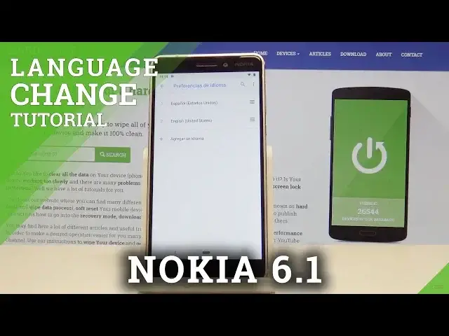 'Video thumbnail for How to Change Language in Nokia 6.1 - Set Up Language'