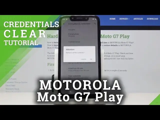 'Video thumbnail for How to Clear Credentials in MOTOROLA Moto G7 Play - Erase All Licenses'