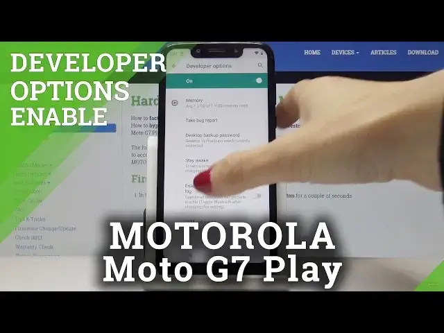 'Video thumbnail for How to Activate Developer Options in MOTOROLA Moto G7 Play- OEM Unlock & USB Debugging'