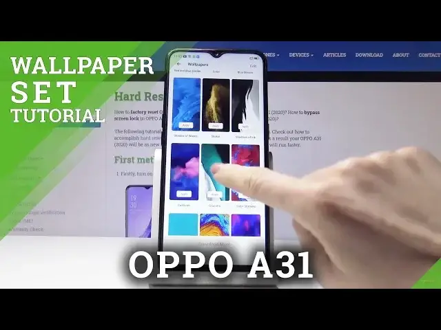 'Video thumbnail for How to Personalize Desktop Look in OPPO A31 2020 – Change Wallpaper'
