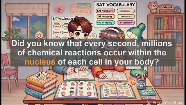 Video thumbnail for 5000 Must Know SAT Vocabulary - SAT Vocabulary: Understanding 'Nucleus' in Science and Beyond