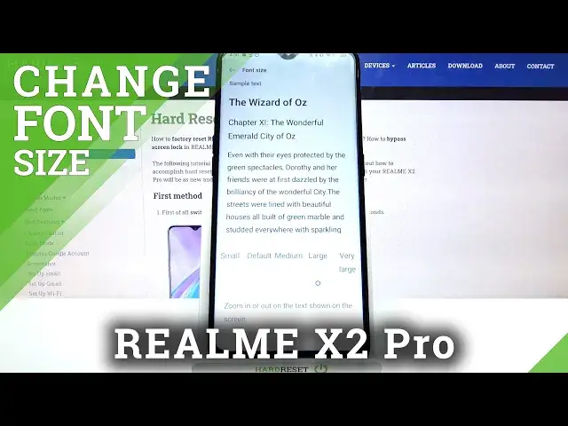 'Video thumbnail for REALME X2 Pro – Manage Display Settings & Correct Font Size'