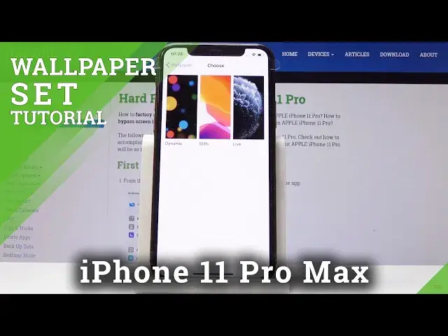 Video thumbnail for How to Change Wallpaper in iPhone 11 Pro - Update Home Screen