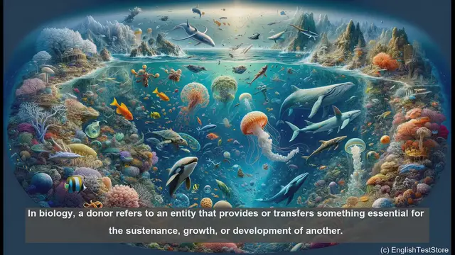 Video thumbnail for Donor in biology - meaning, definition and examples