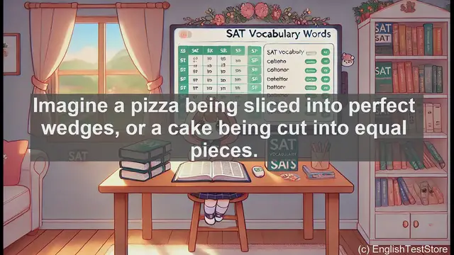 Video thumbnail for 5000 Must Know SAT Vocabulary - SAT Vocabulary: Understanding 'Partible' - Divisible by Nature