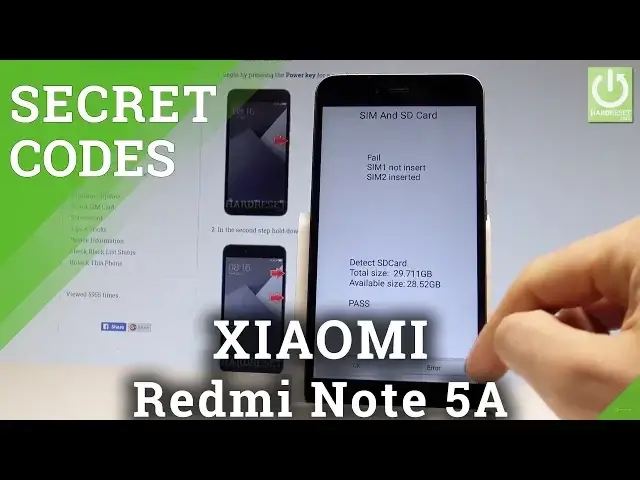 'Video thumbnail for XIAOMI Redmi Note 5A SECRET CODES / Hidden Mode'