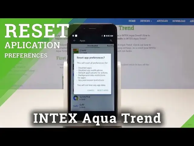 Video thumbnail for How to Reset App Preferences in INTEX Aqua Trend - Restore App Configuration