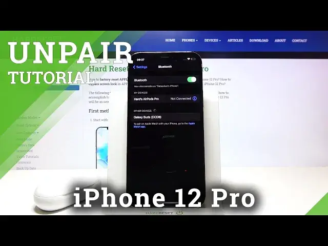 Video thumbnail for How to Disconnect Galaxy Buds from iPhone 12 Pro - Unpair Devices