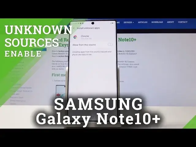 'Video thumbnail for How to Enable Unknown Sources in SAMSUNG Galaxy Note 10+'