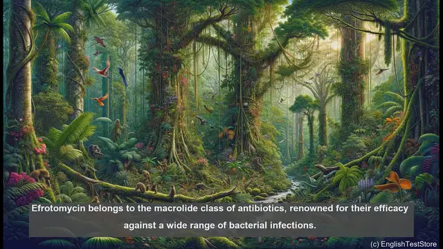 Video thumbnail for Efrotomycin in biology - meaning, definition and examples