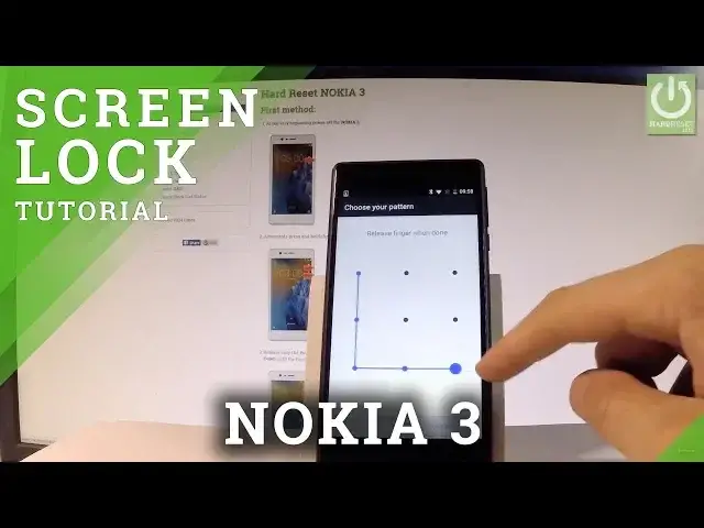 'Video thumbnail for How to Set Up Screen Lock on NOKIA 3 |HardReset.info'