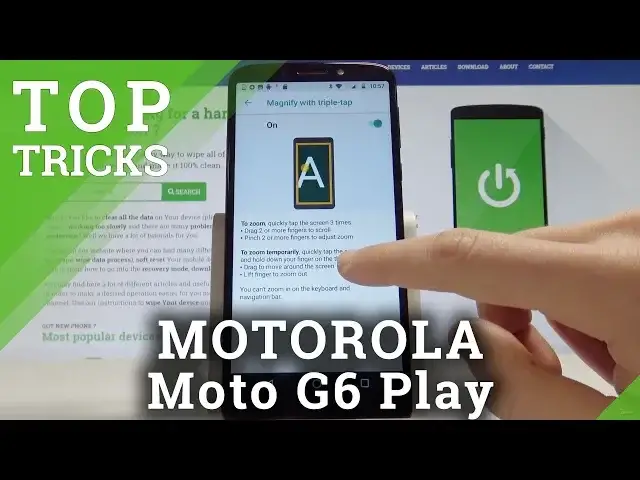 Video thumbnail for Top Tricks MOTOROLA Moto G6 Play - The Best Tips / Cool Features