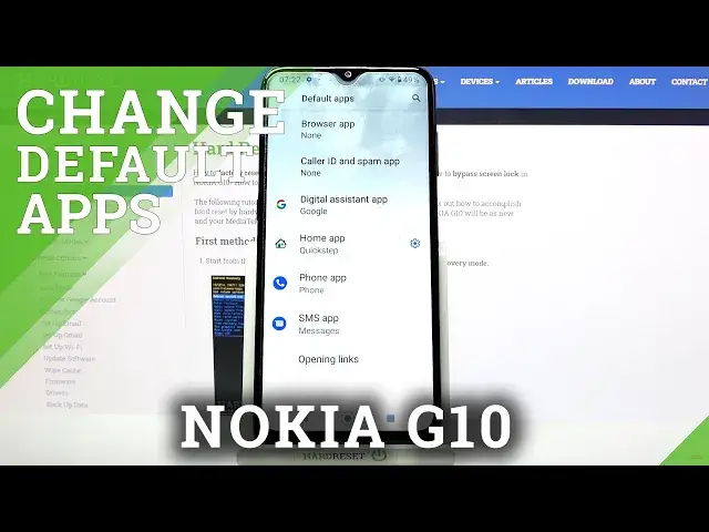 Video thumbnail for How to Change Default Apps on NOKIA G10 - Manage Default Apps