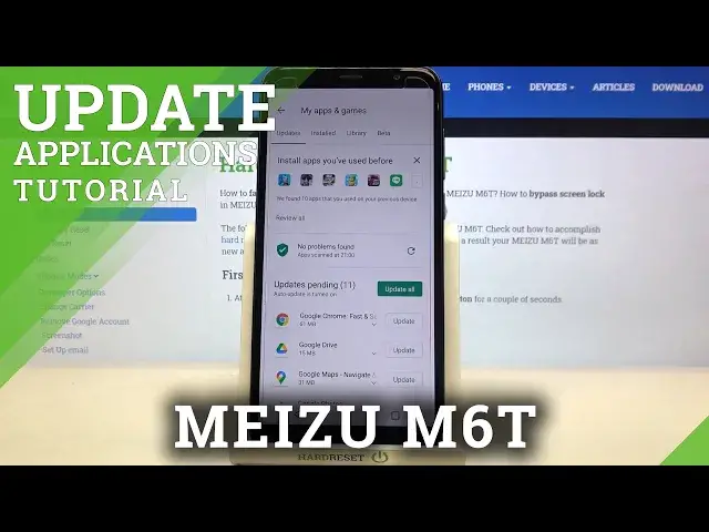Video thumbnail for How to Update Apps in MEIZU M6T – Download Newest App Version