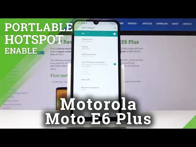 Video thumbnail for How to Set Motorola Moto E6 Plus as Mobile Router - Portable Hotspot / Network Sharing