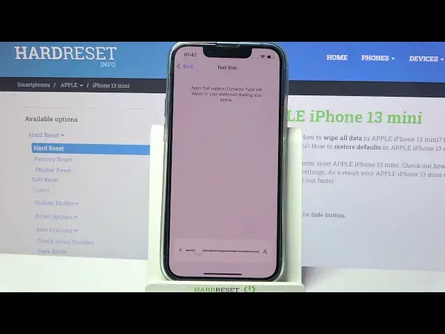 'Video thumbnail for How to Change Font Size on iPhone 13 mini – Customize Text Size'
