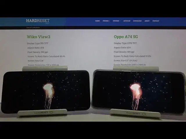 Video thumbnail for Comparison Test of WIKO View 3 & OPPO A74 5G - Check Color Saturation