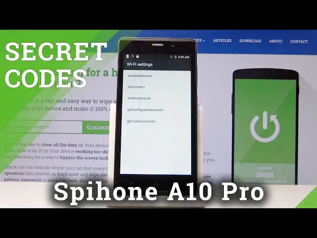 Video thumbnail for SECRET CODES for SPIPHONE A10 Pro - Secret Options / Hidden Mode