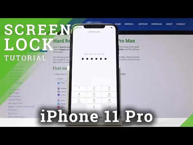 Video thumbnail for How to Add Passcode in iPhone 11 Pro - Set Up Screen Lock