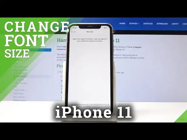 'Video thumbnail for How to Change Text Size in iPhone 11 – Set Up Text Size'