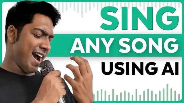Video thumbnail for This AI Makes you a PRO Singer !