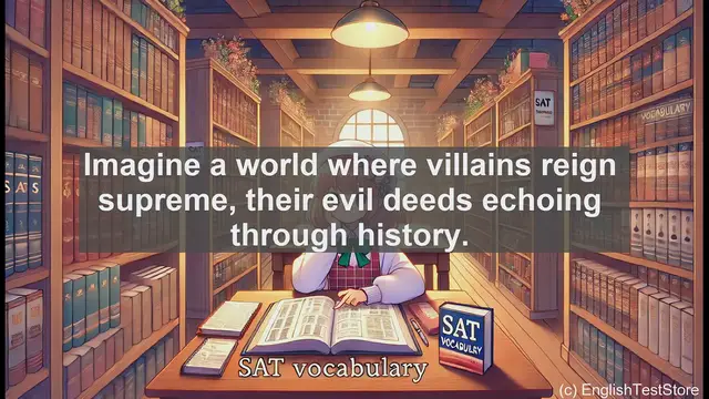 Video thumbnail for 5000 Must Know SAT Vocabulary - Maleficent: The Powerful Word for Evil-Doers