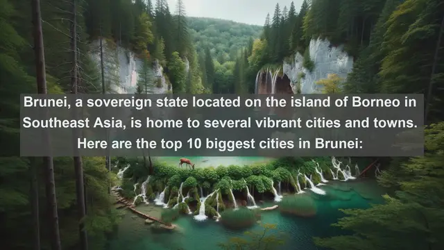 Video thumbnail for Exploring the Largest Cities in Brunei: Top 10 Urban Centers
