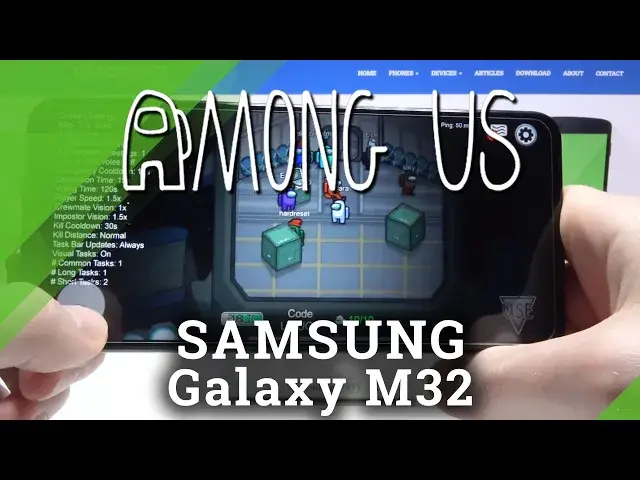 'Video thumbnail for Among Us Gameplay on SAMSUNG Galaxy M32 - Device Efficient Review'
